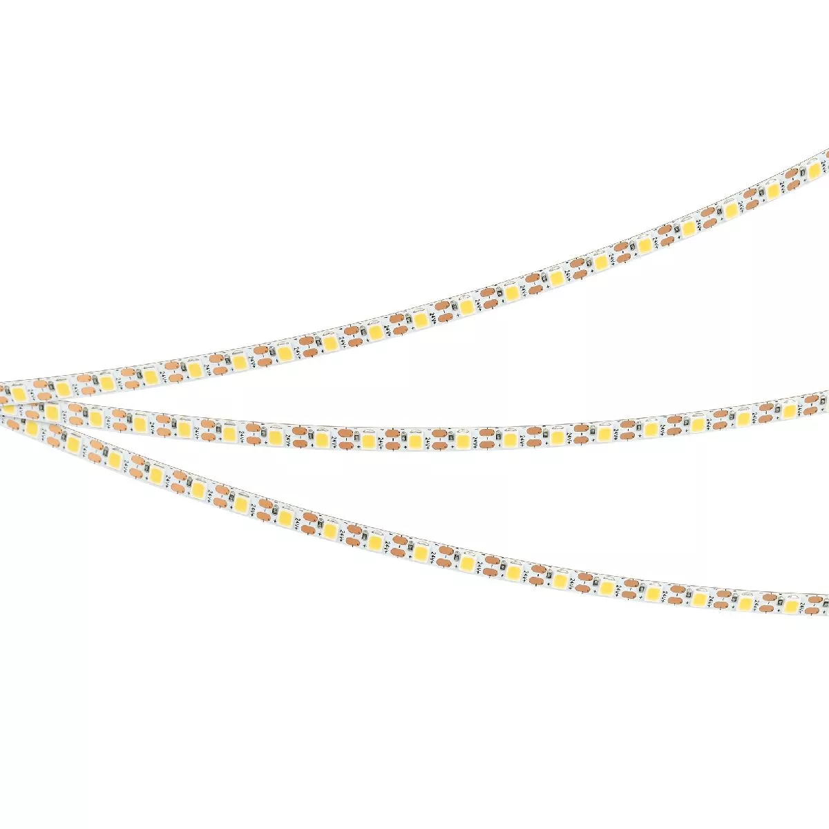 

Светодиодная лента Arlight FC-A120-5mm 24V Warm2700-CX1 (10 W/m, IP20, 5m) 052782