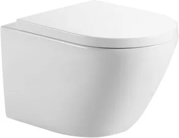 

ZVEZDA -2 Унитаз с сидением Soft Close -SLIMSEAT подвесной, с Rimless Tornado (303978)