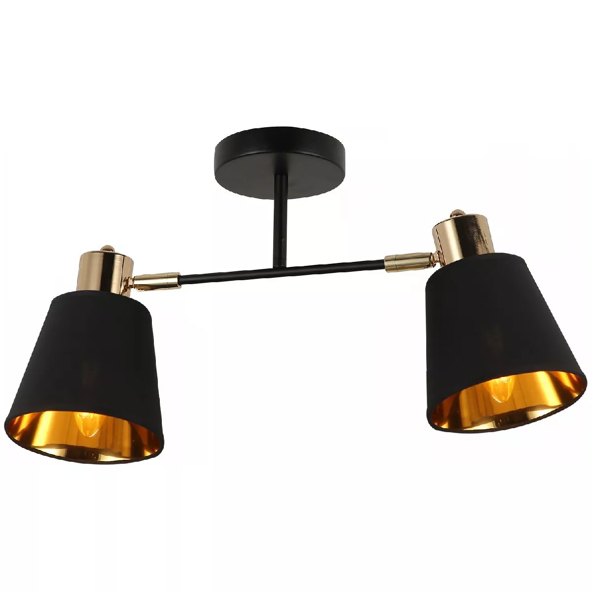 

Потолочный светильник Illumico IL6116-2COU-79 BK GD Abelie