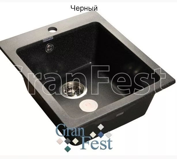 

Мойка из мрамора GRANFEST PRACTIC (P-505 чер)