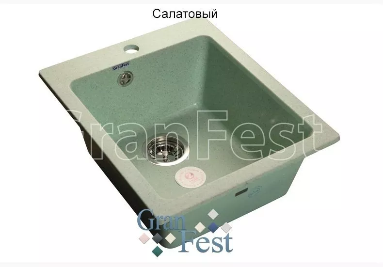 

Мойка из мрамора GRANFEST PRACTIC (P-505 сал)