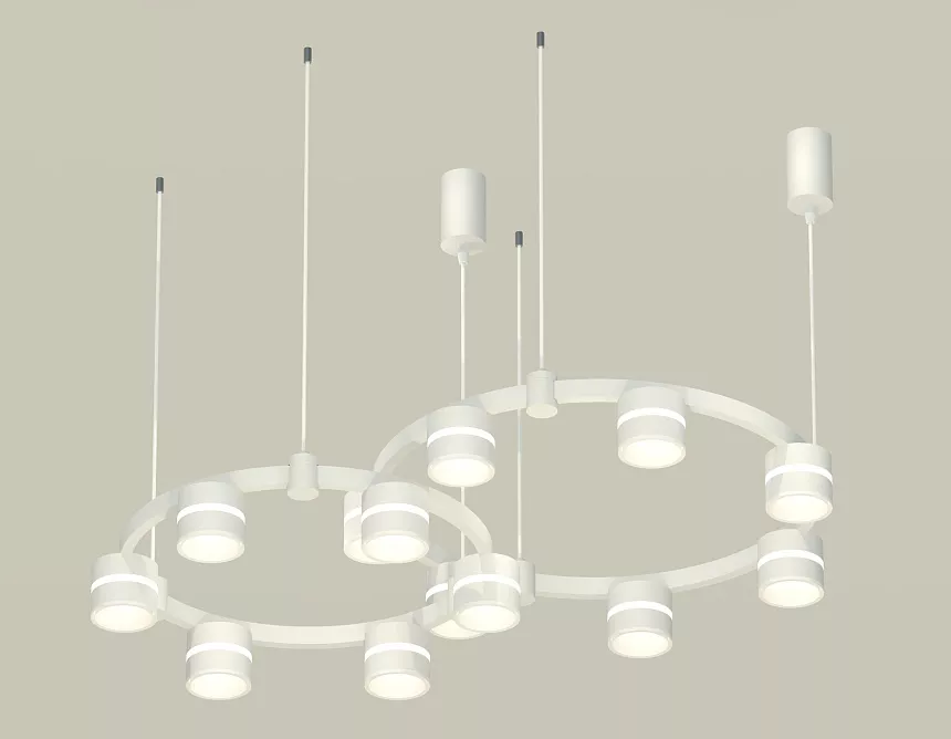 

Комплект подвесного светильника Ambrella Light Techno Ring XR92081001 (A9208x2, C9236, C9231, N8444)