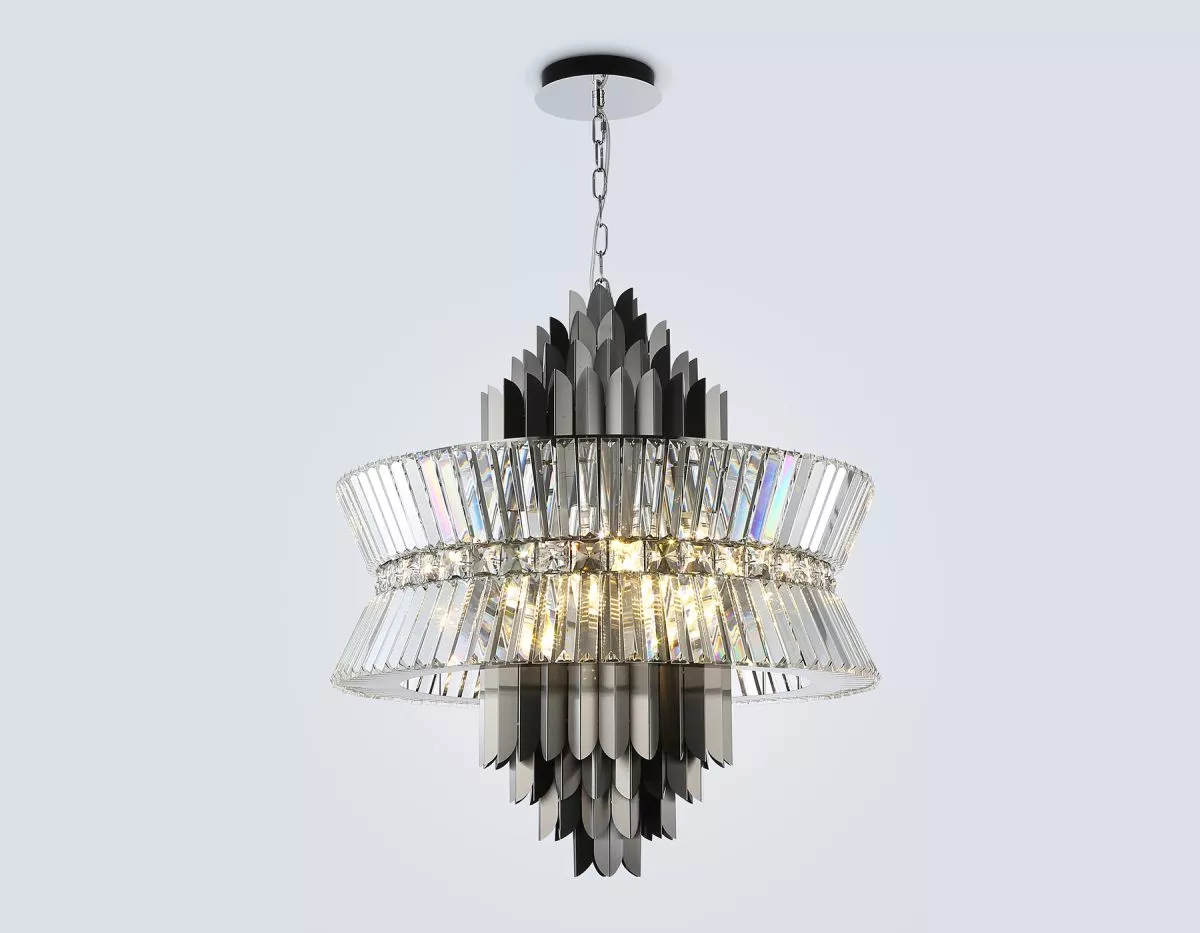 

Подвесная люстра Ambrella Light High Light Crystal LH41026