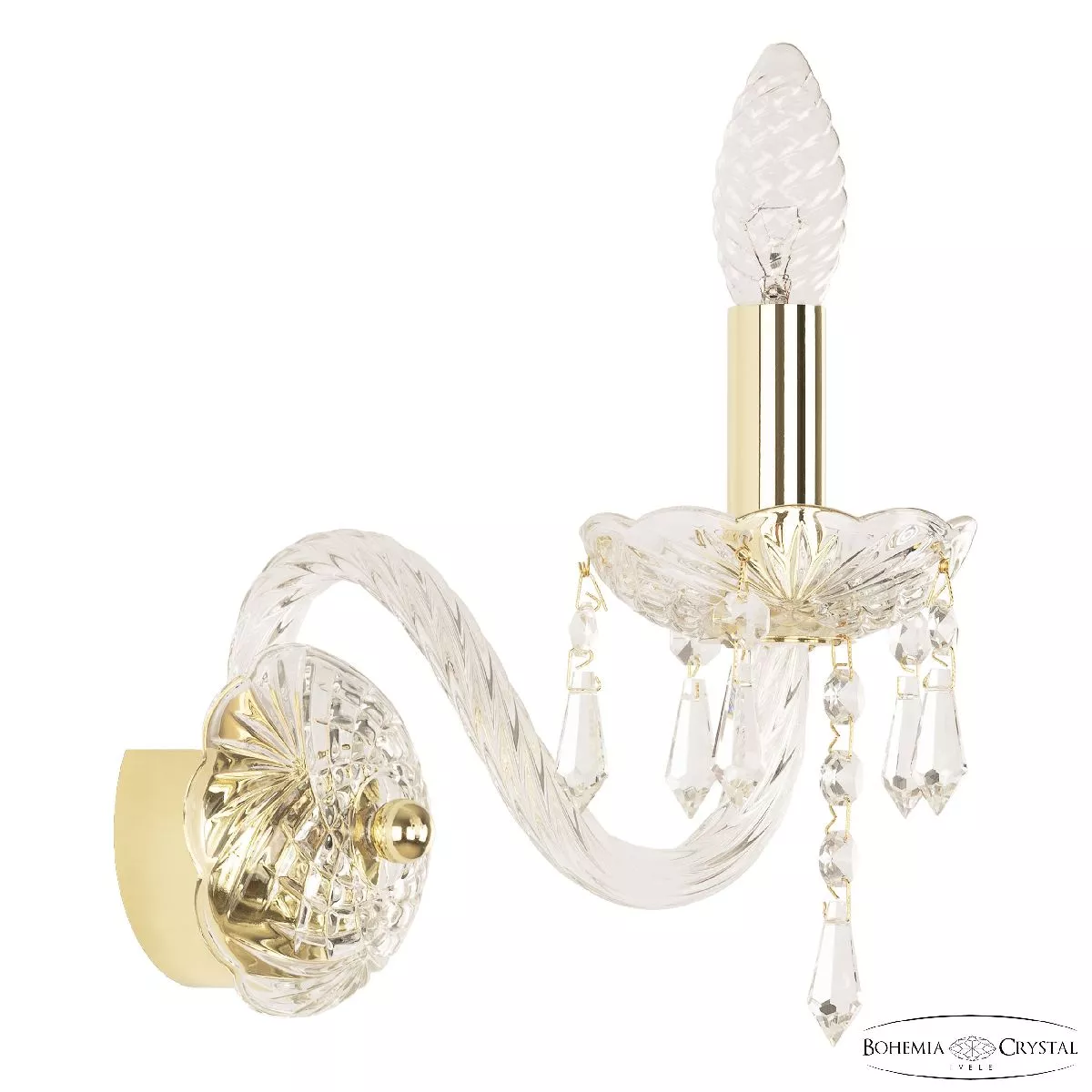 

Бра Bohemia Ivele Crystal 104B/1/165 G