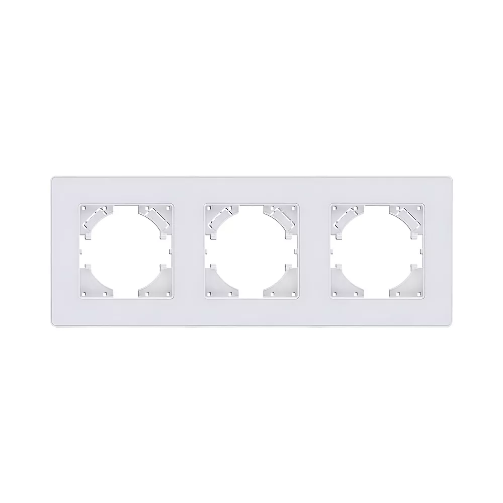 Рамка 3-постовая, белый Kollinger Eleganz Acryl EA3WH
