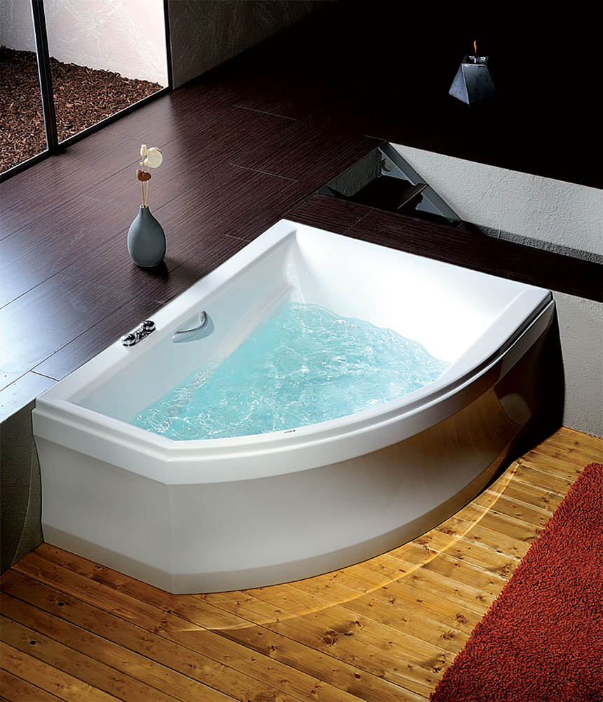 Акриловая ванна Alpen 170x130 см (a07611), белый, акрил  - купить со скидкой