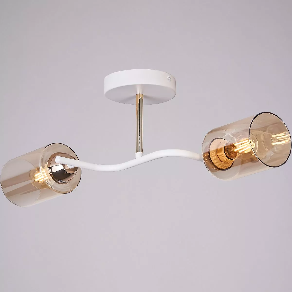 

Потолочный светильник Illumico IL8148-2COU-79 WH GD Bice