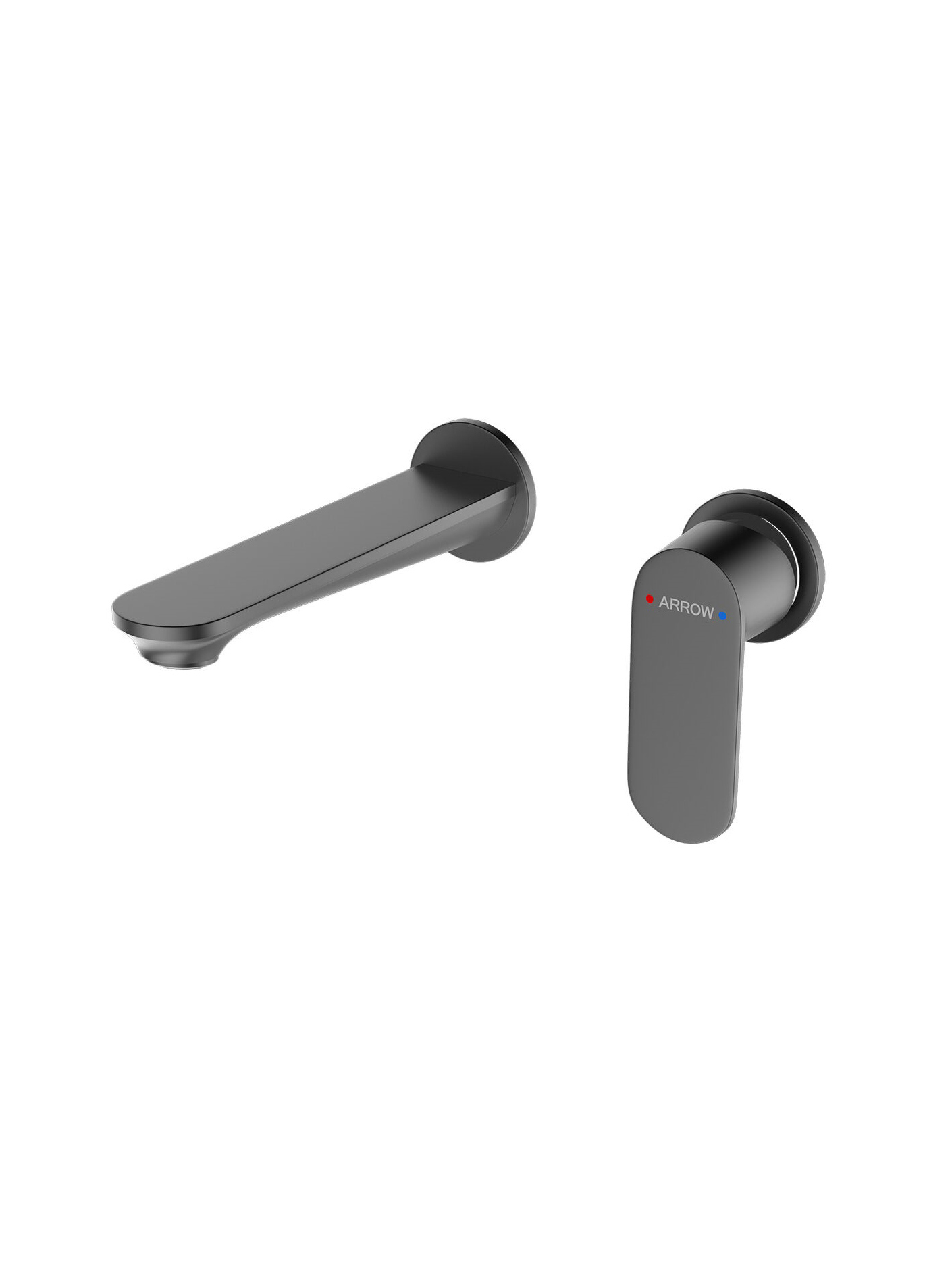 Смеситель для раковины ARROW ARM12848H С ВНУТРЕННЕЙ ЧАСТЬЮ чёрный матовый 10890₽