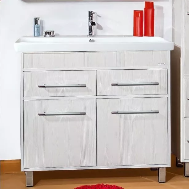 

Тумба под раковину Бриклаер Чили 90 светлое дерево, светлая лиственница