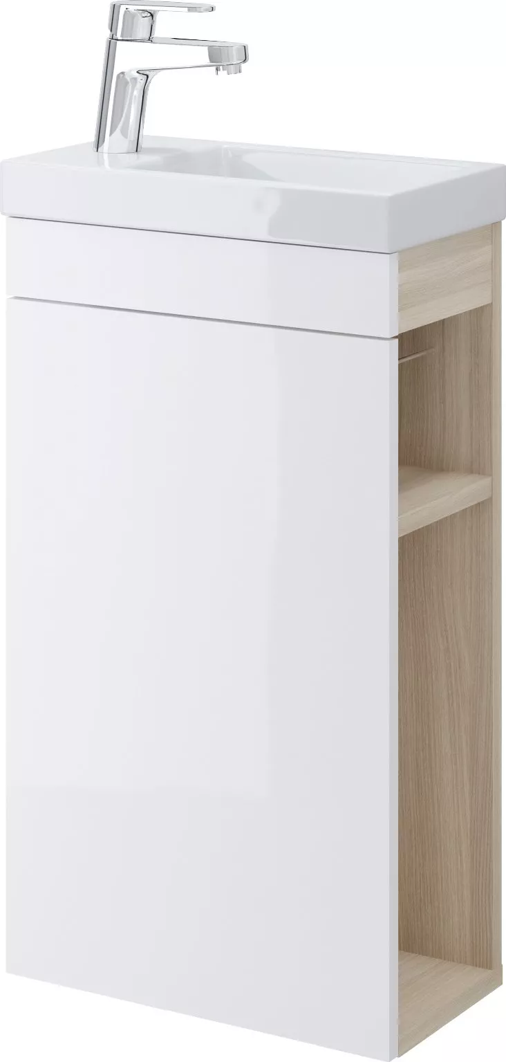 

Тумба для комплекта Cersanit Smart 40 ясень, белый