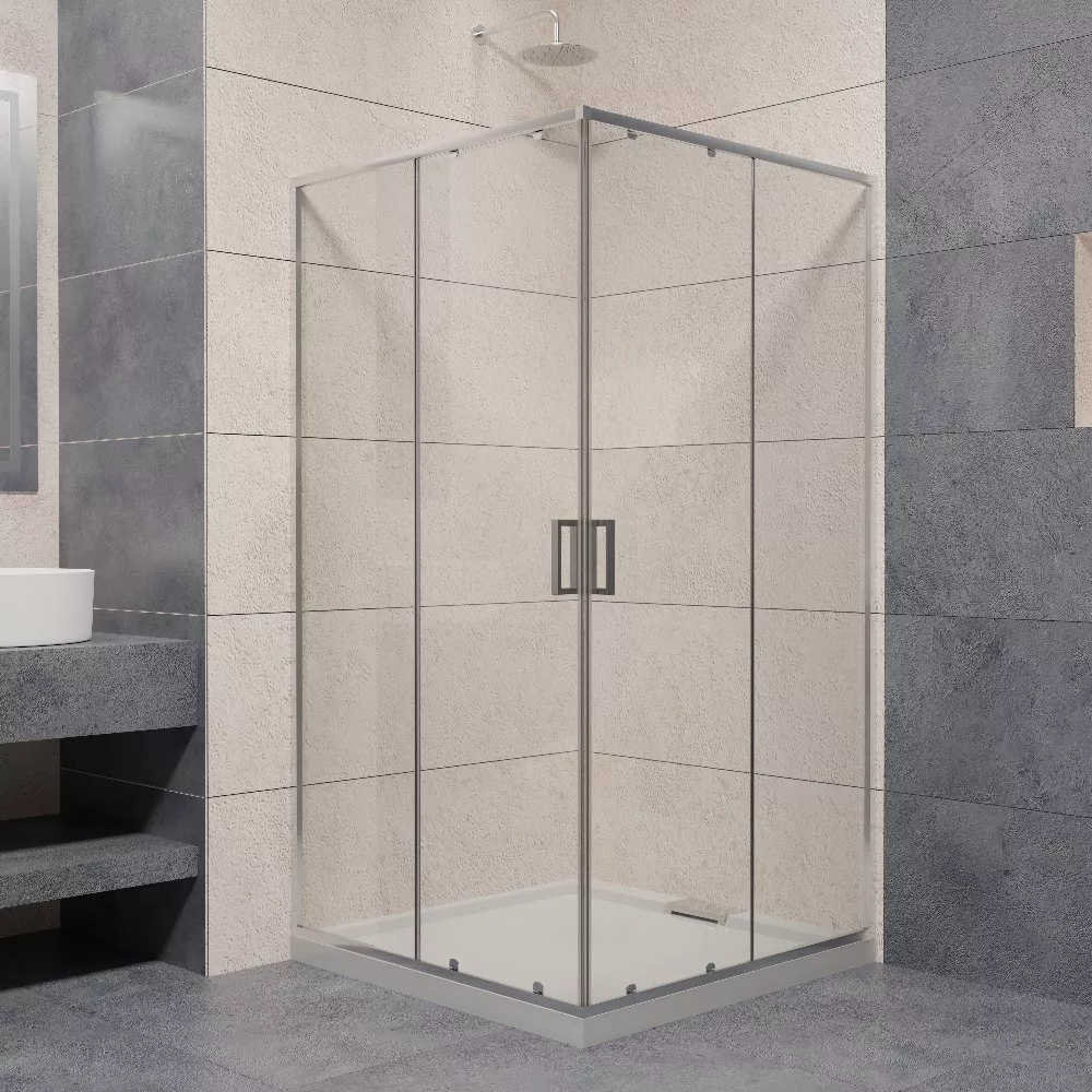 

Душевой уголок RGW Passage PA-30 80x80 профиль хром стекло прозрачное