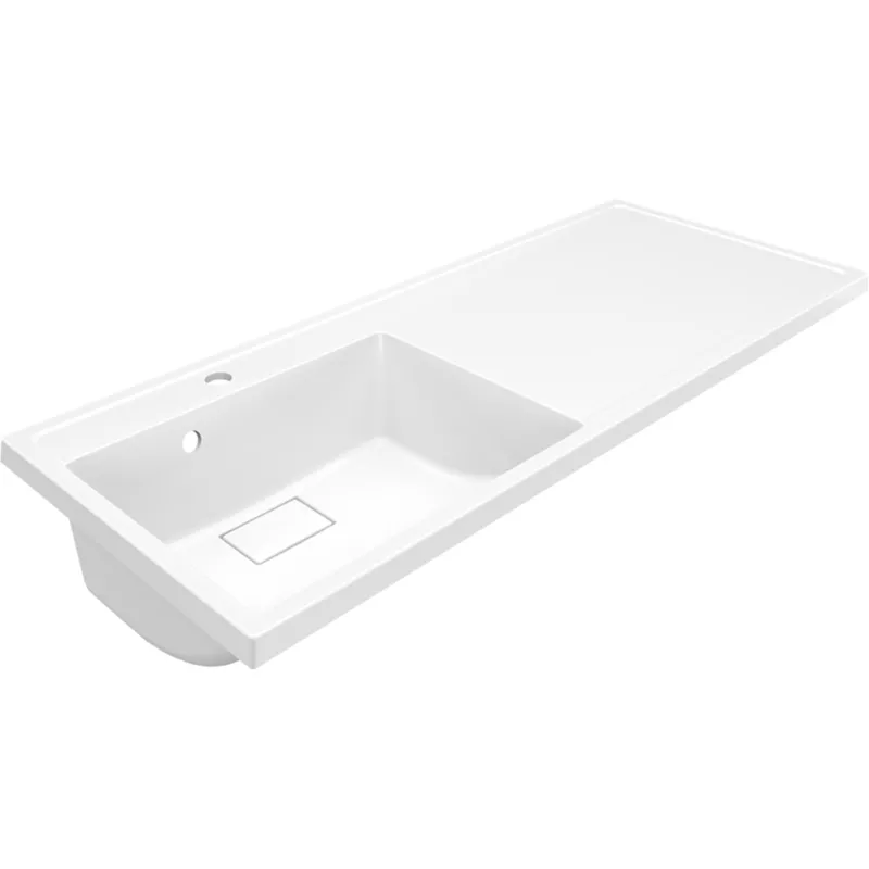 

Раковина над стиральной машиной Paola Magenta 110 левая белая