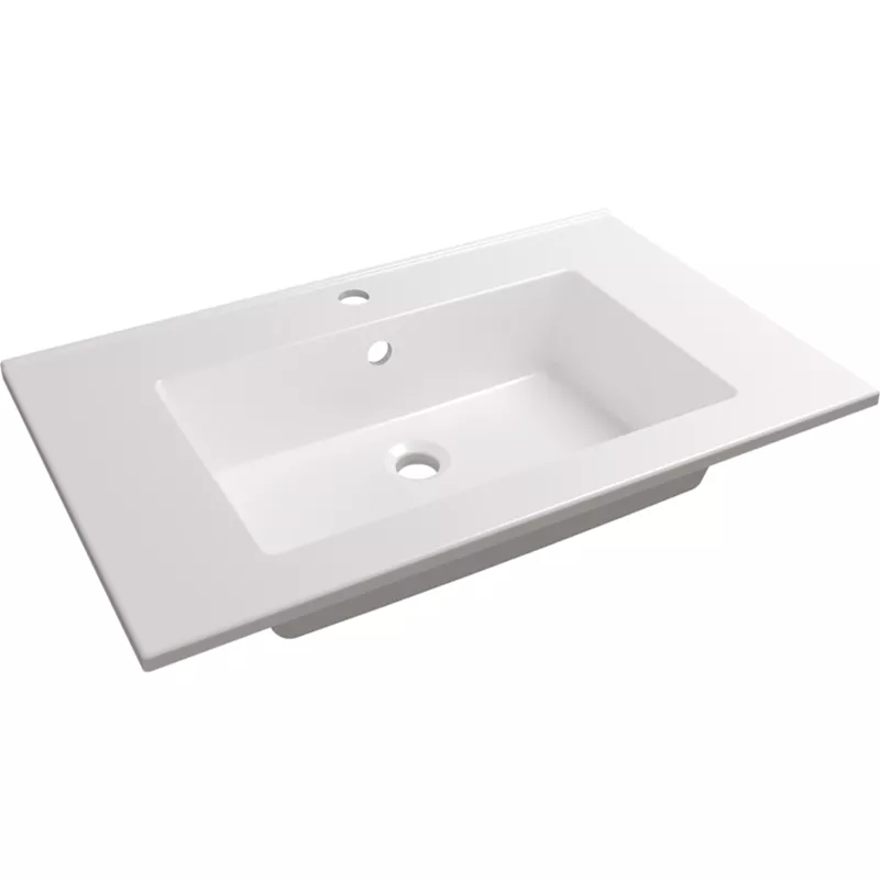 Накладная раковина Paola Parma 75 белая глянцевая 8580₽