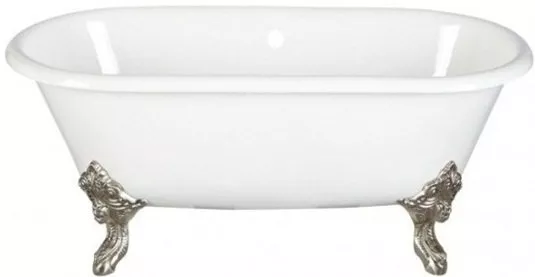 

Чугунная ванна Magliezza Patricia 183x80, ножки хром