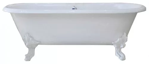 

Чугунная ванна Magliezza Patricia 183x80 ,ножки белые