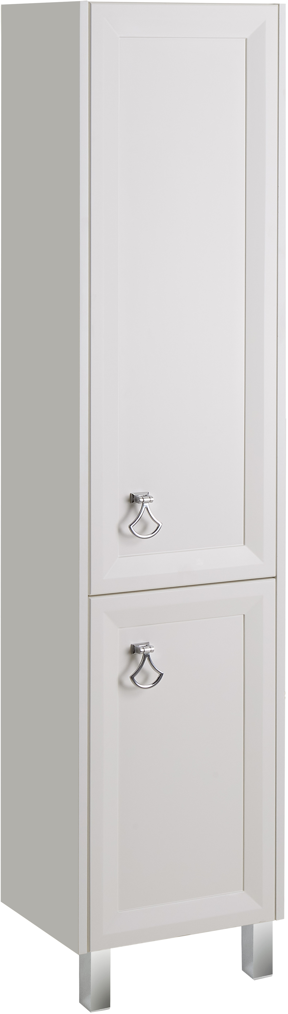 

Шкаф-пенал для ванной ASB-Woodline Риола 40 слоновая кость