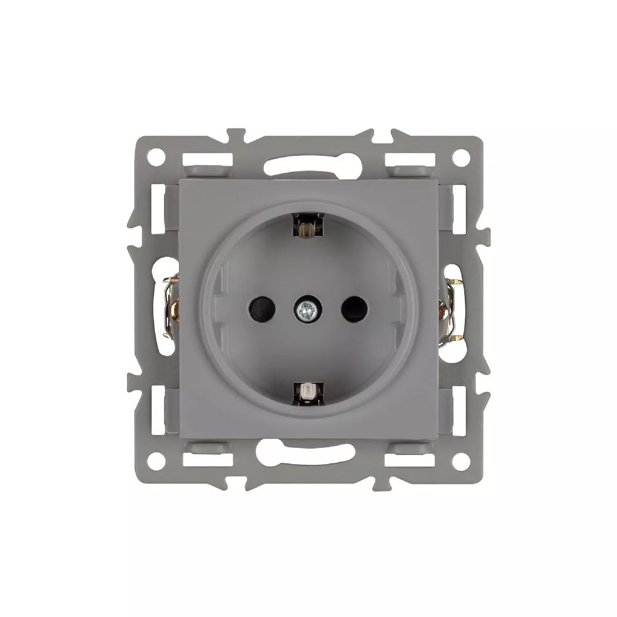 

Механизм электрической розетки Arlight SCT-MEU1-PL-GR (250V, 16A) 043732