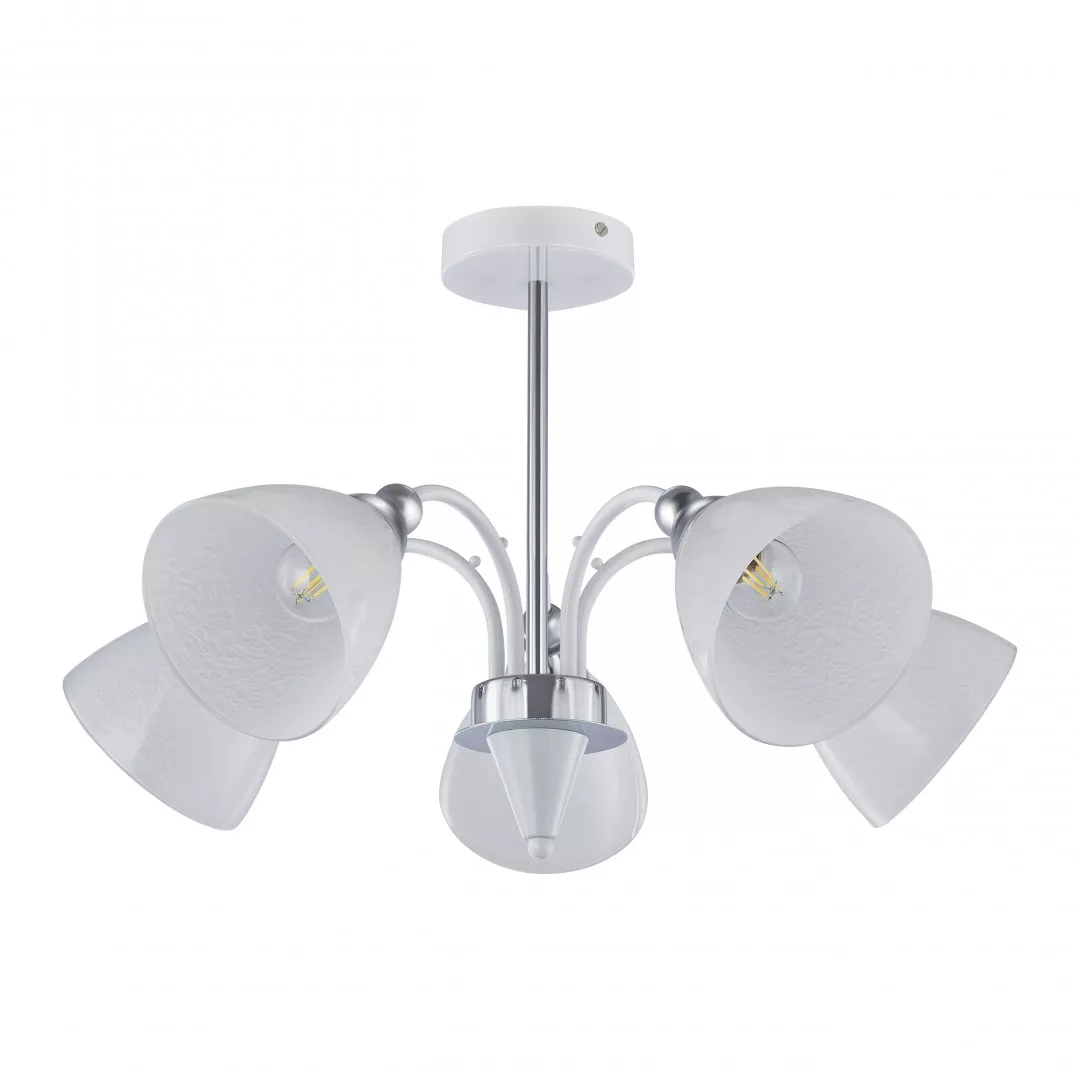 

Люстра на штанге Arte Milano Napoli 326008/5 WH+CR