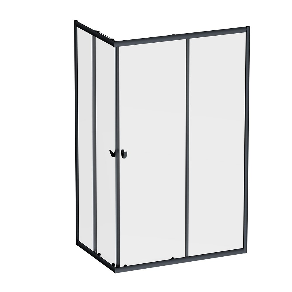 

Душевой уголок AM.PM Sunny W87G-403-12080-BT 120x80 см, черный матовый