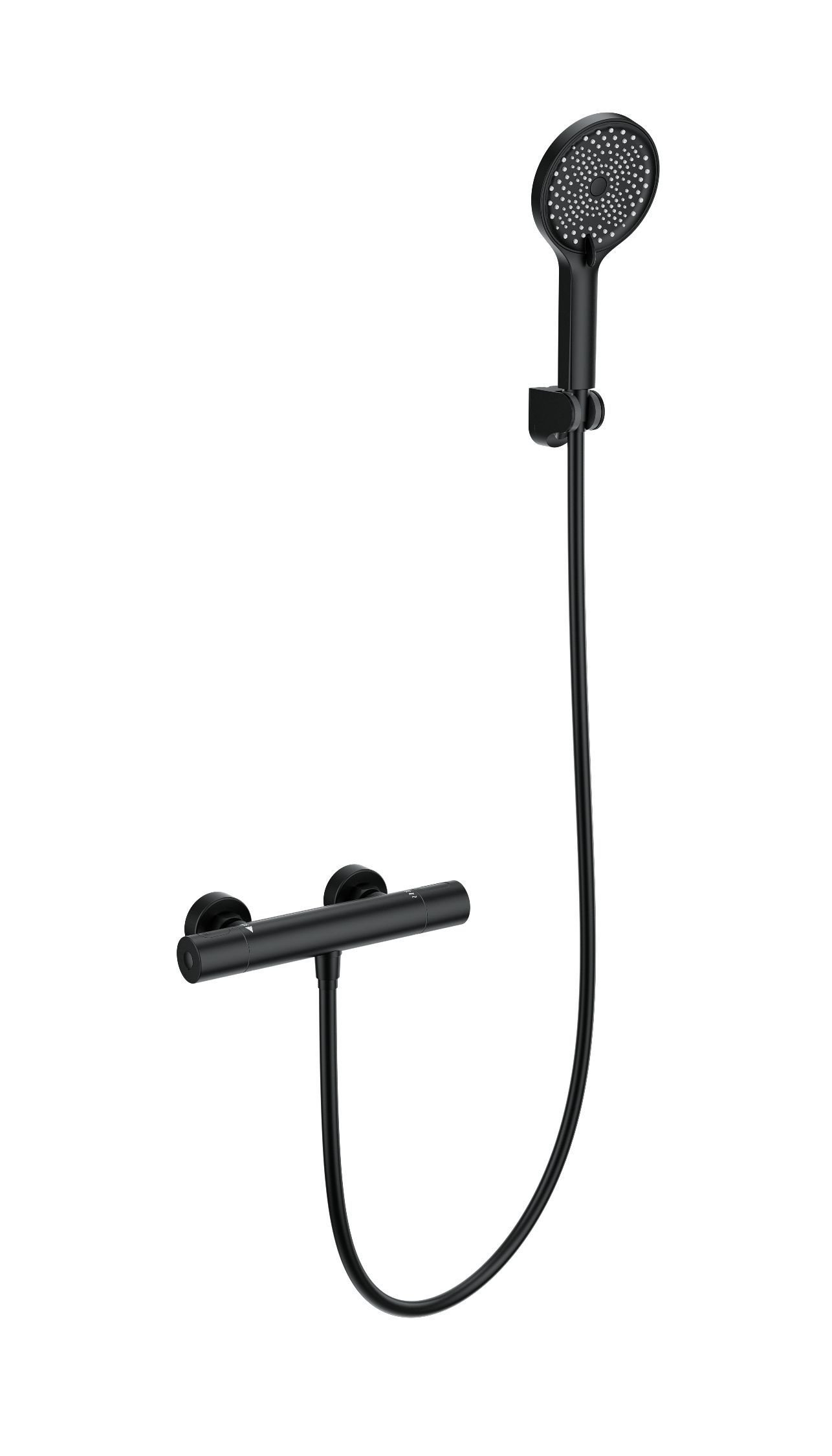 

Термостатический смеситель Wonzon & Woghand WW-B3013-A-MB для душа, матовый черный