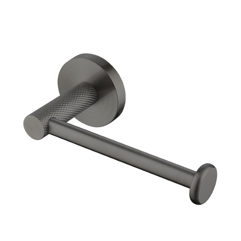 Держатель туалетной бумаги без крышки UNO GUN METAL