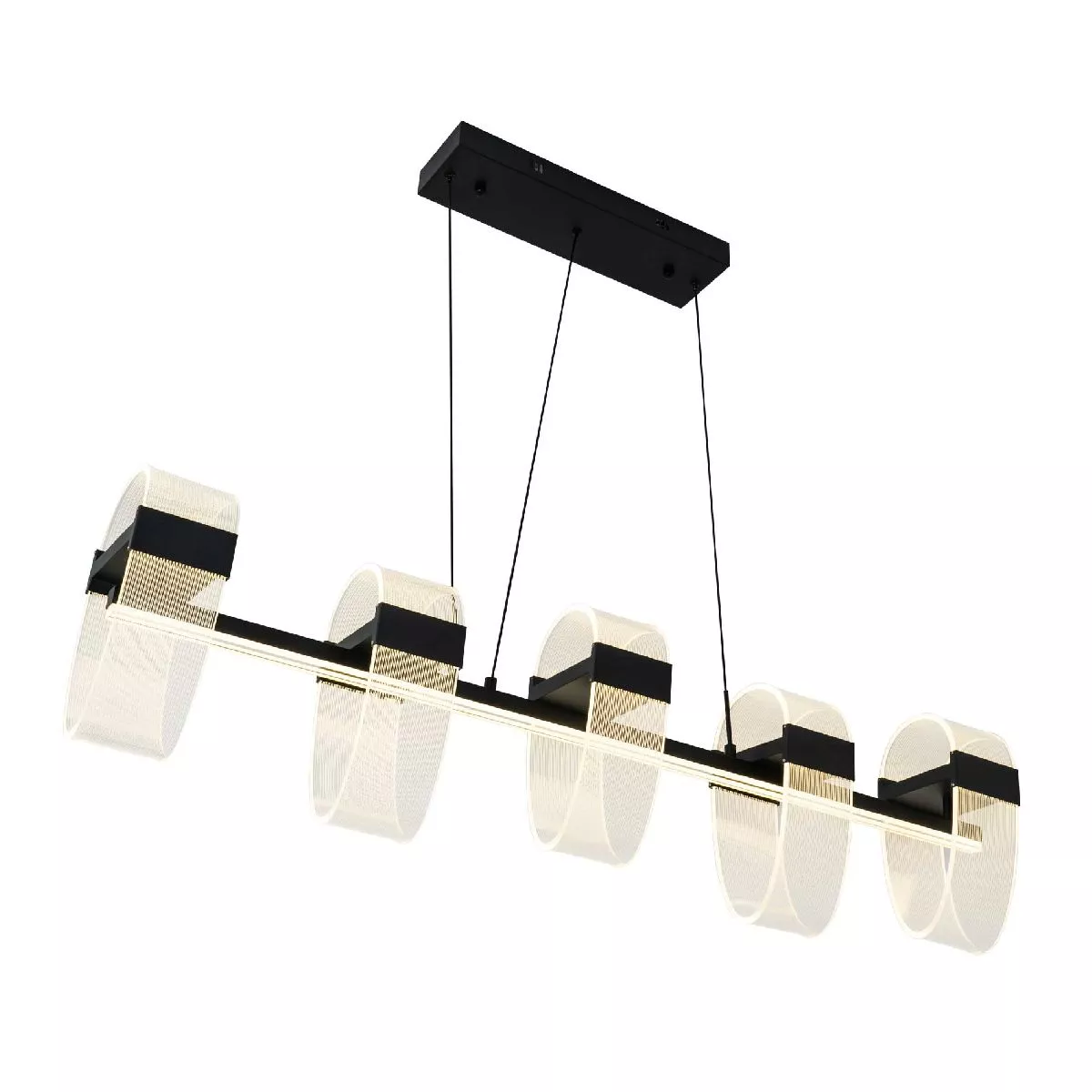 

Подвесная люстра LED4U L7708-1200 BK