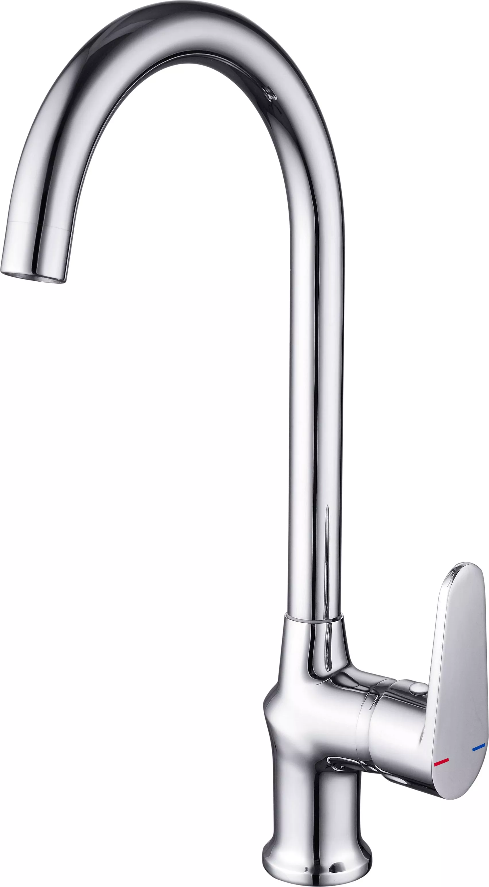 

Смеситель Aquanet Opal SD20035 для кухонной мойки, Хром;серый
