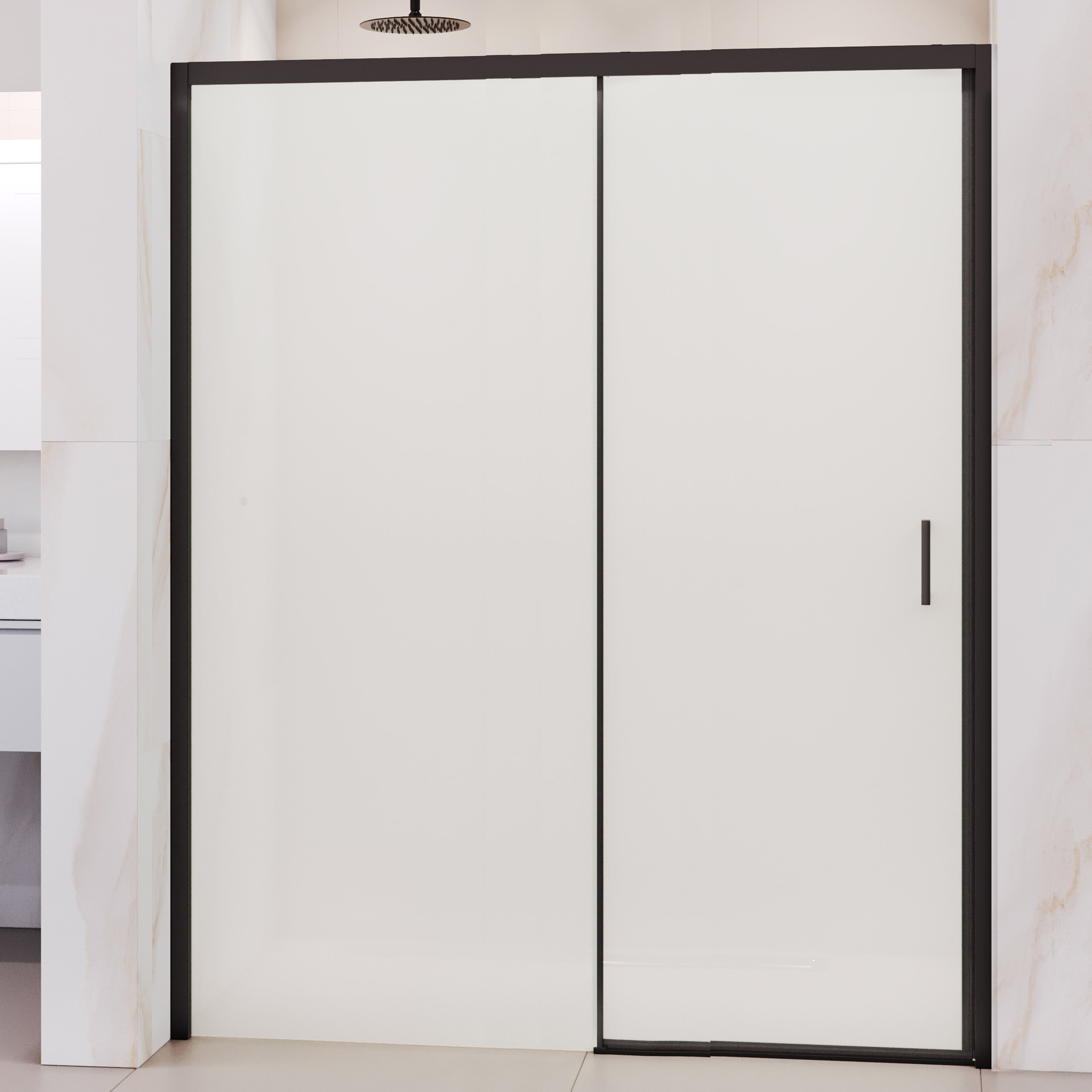 

Душевая дверь в нишу RGW Passage PA-017-B 170х195, профиль черный