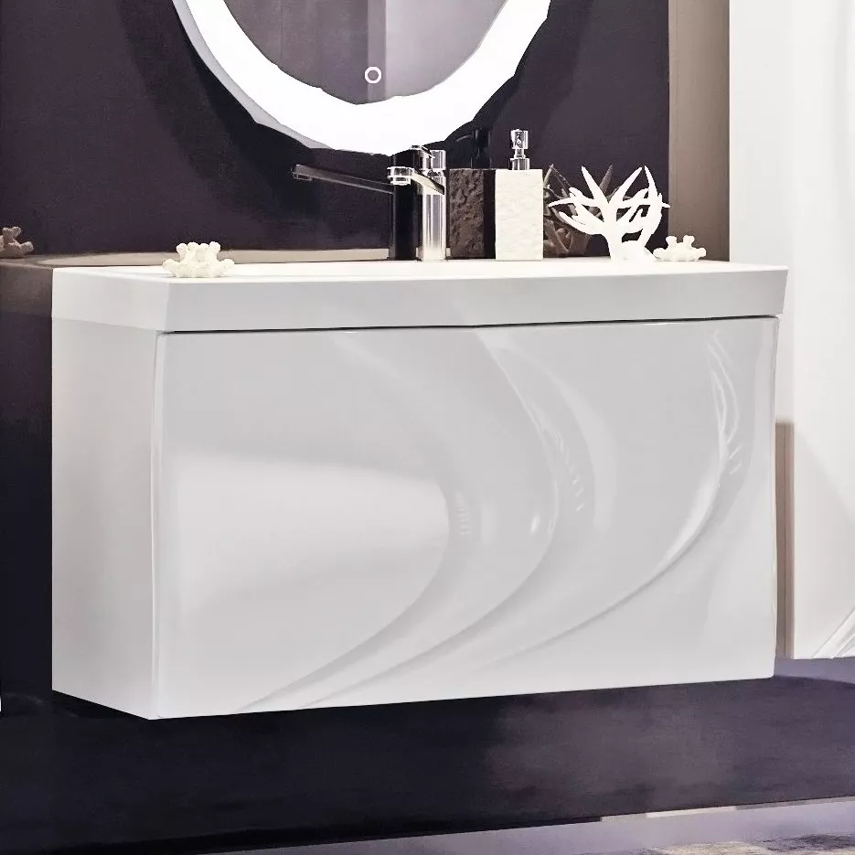 

Тумба с раковиной Aima Design Mirage 90 см (У40388)