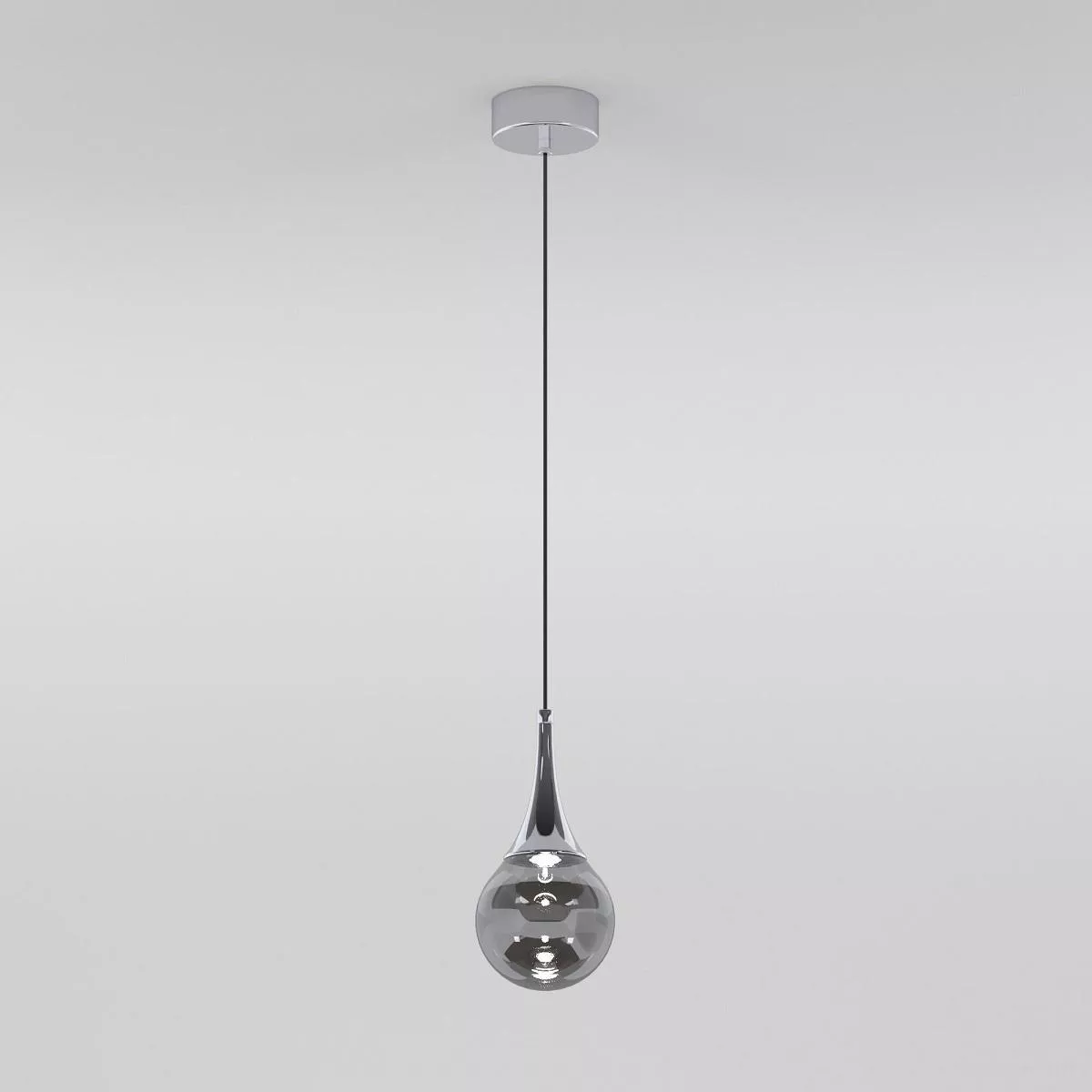

Подвесной светодиодный светильник Eurosvet Adour 50256/1 LED дымчатый