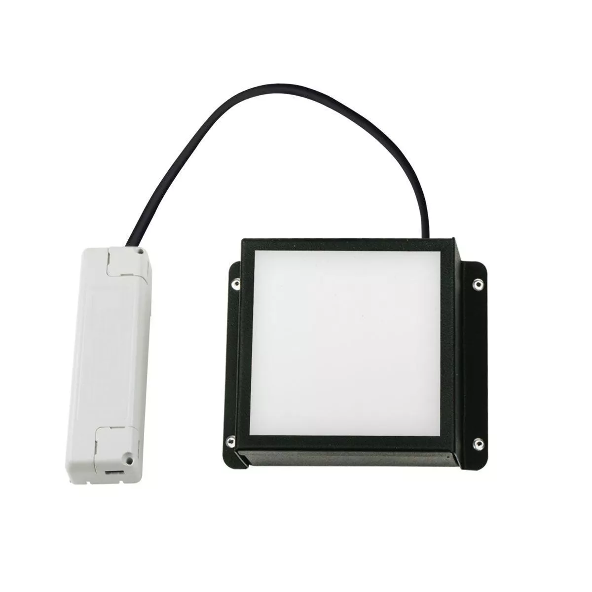 

Встраиваемый светодиодный светильник Uniel Мини Домино ULP-0808 7W/4000К IP40 Grilyato Black UL-00011899