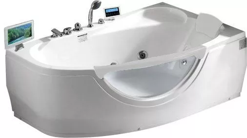

Акриловая ванна Gemy 161х96 с гидромассажем (G9046 O R)