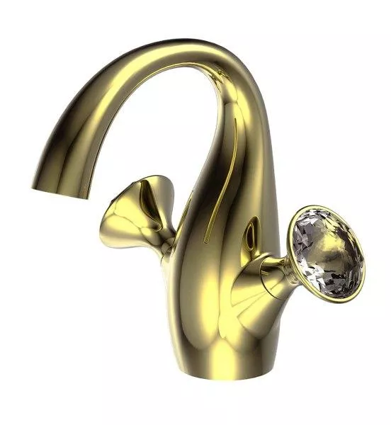 BRAVAT Swan F14287G-ENG Смеситель для умывальника (Golden)