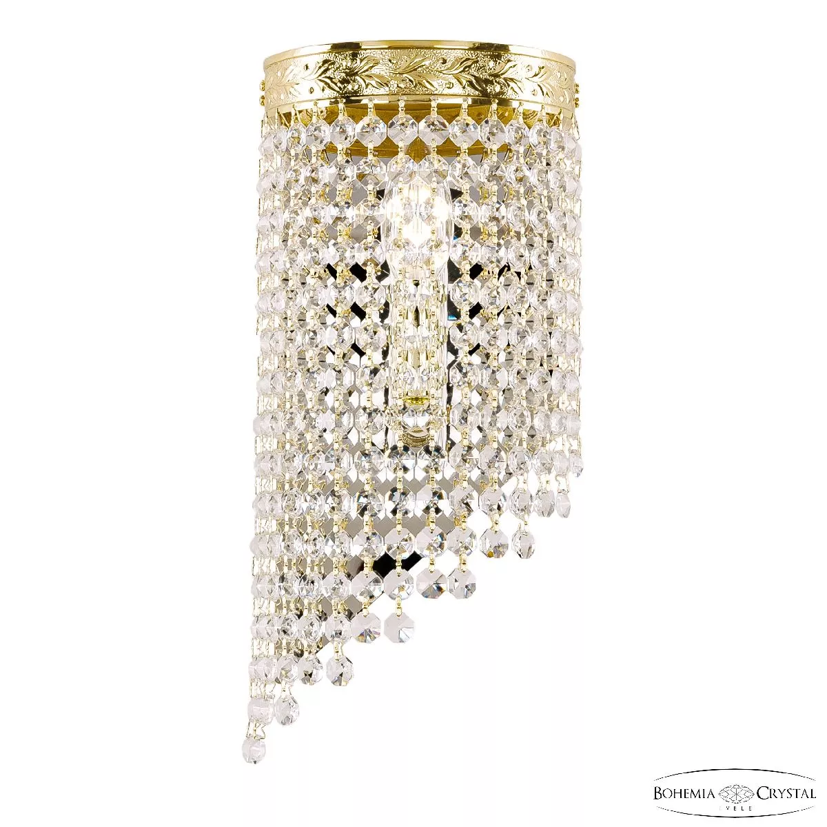 

Настенный светильник Bohemia Ivele Crystal 83401BL/15IV-33 G R