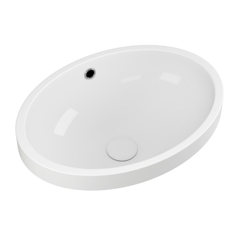 Раковина под столешницу DQ Venice белая 605*440*205мм (DT1021716)