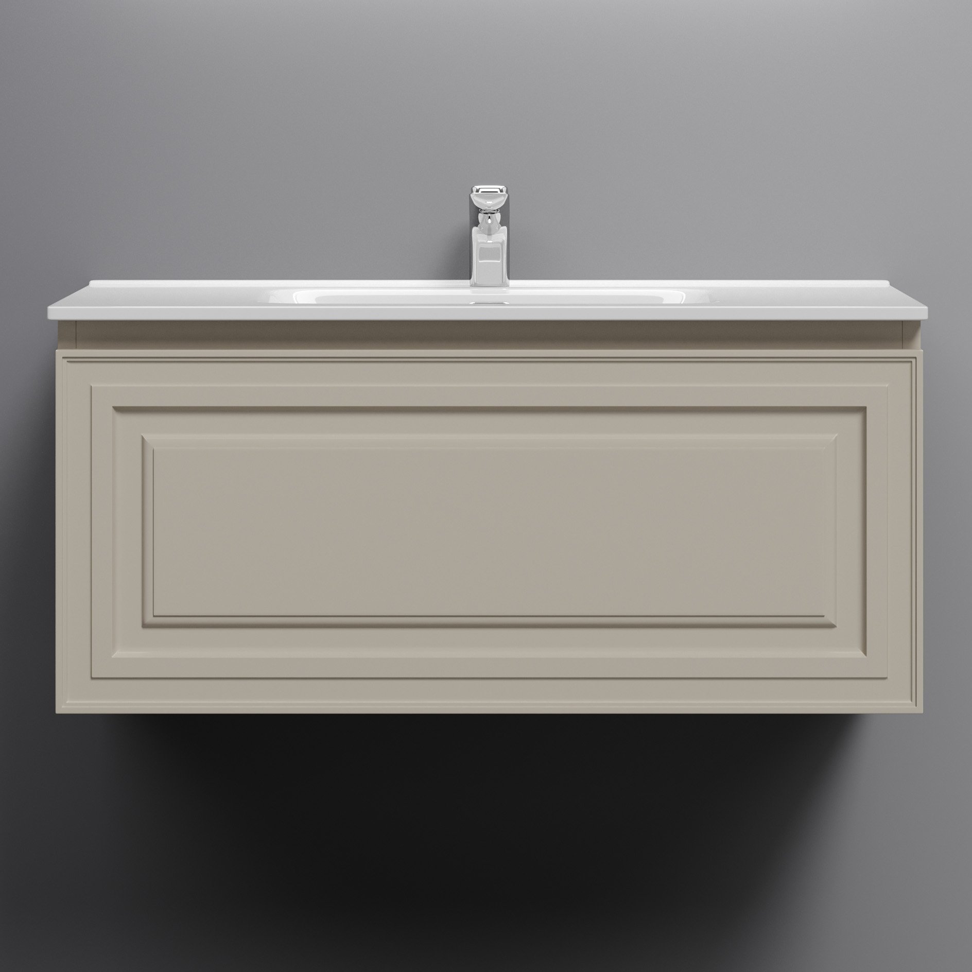

Тумба под раковину Sancos подвесная Very 90 Beige Soft VR90CE