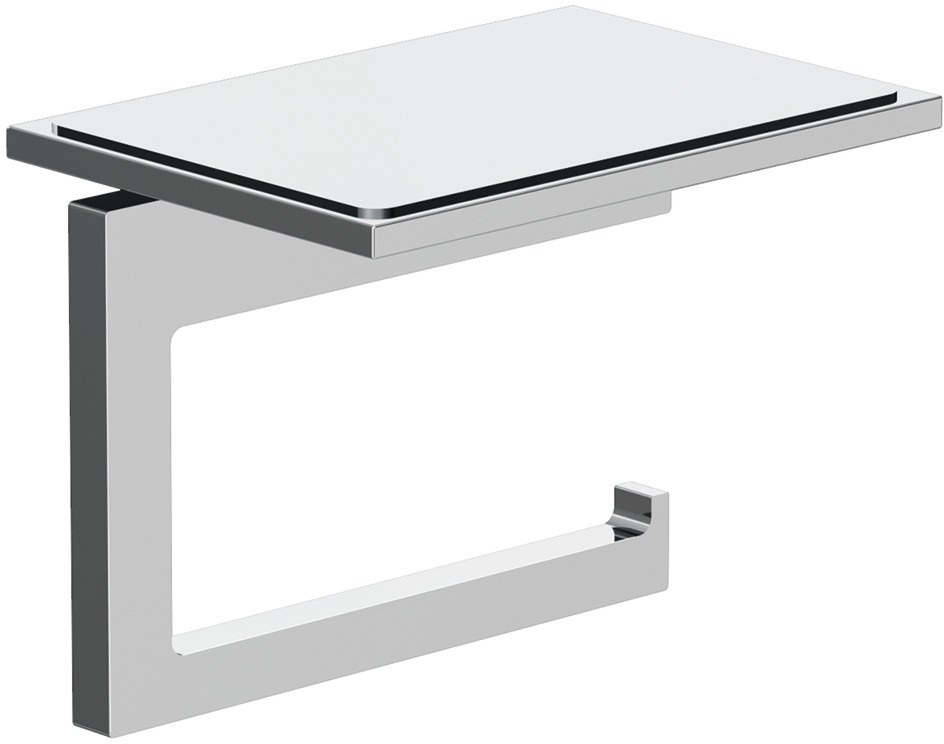 Держатель для туалетной бумаги настенный Kludi Vela C 3197105 хром 6500₽