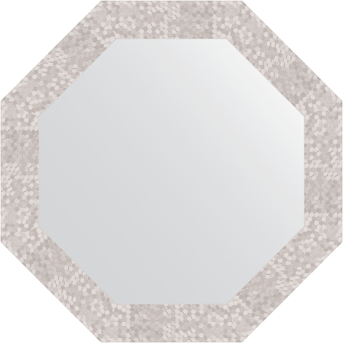 

Зеркало Evoform Octagon BY 3746 63 соты алюминий, в багетной раме