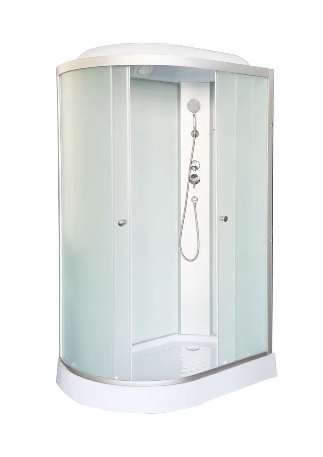 

Душевая кабина DTO LM902R 120х80, профиль хром, стекло матовое