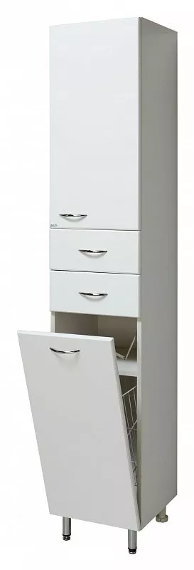 Шкаф-пенал Runo  35 см (Вн П20 RUNO), цвет белый - фото 1