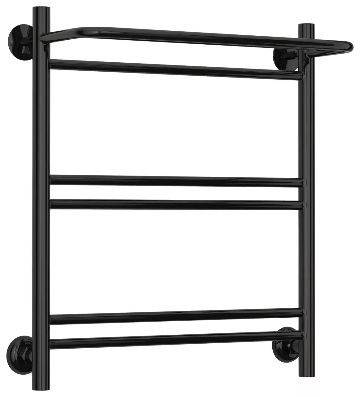 

Полотенцесушитель водяной ПС СТИЛЬЕ "Версия-Н1" 600х500 (Полка+1+2+2) П 16 (Чёрный)