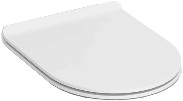 

Сиденье для унитаза Kerama Marazzi Plaza белое с микролифтом