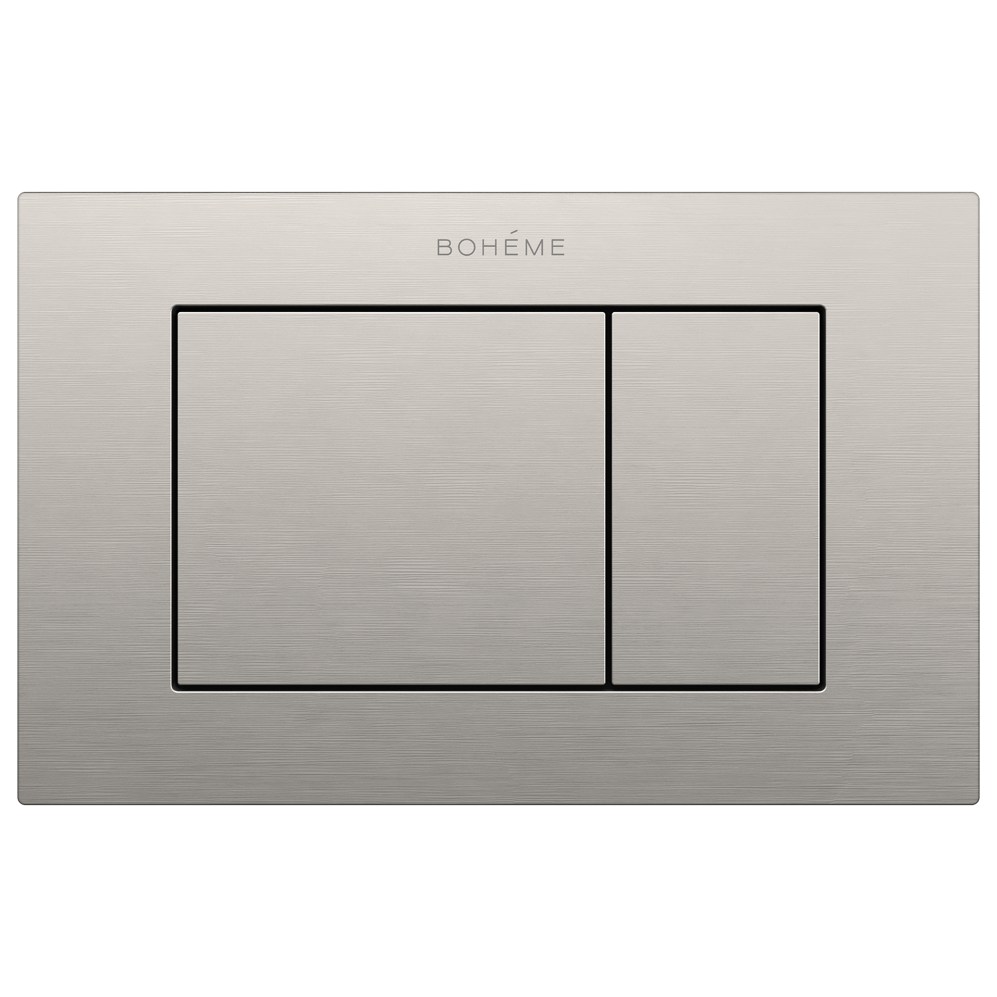 Кнопка смыва для унитаза Boheme 6502-NB нержавеющая сталь цвет брашированный никель 19672₽