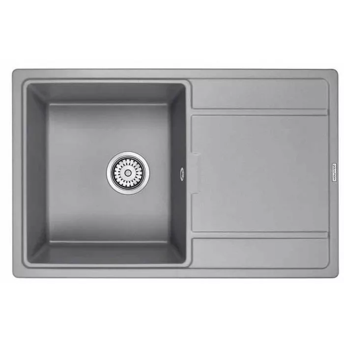 

Мойка кухонная Paulmark Flugen 78 серый матовый