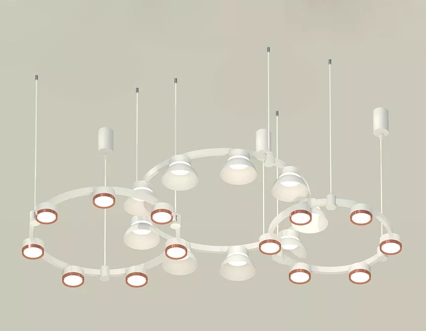 

Комплект подвесного светильника Ambrella Light Techno Ring XR92082020 (A9208x3, C9241, C9236, C9231, N8126, N8140)