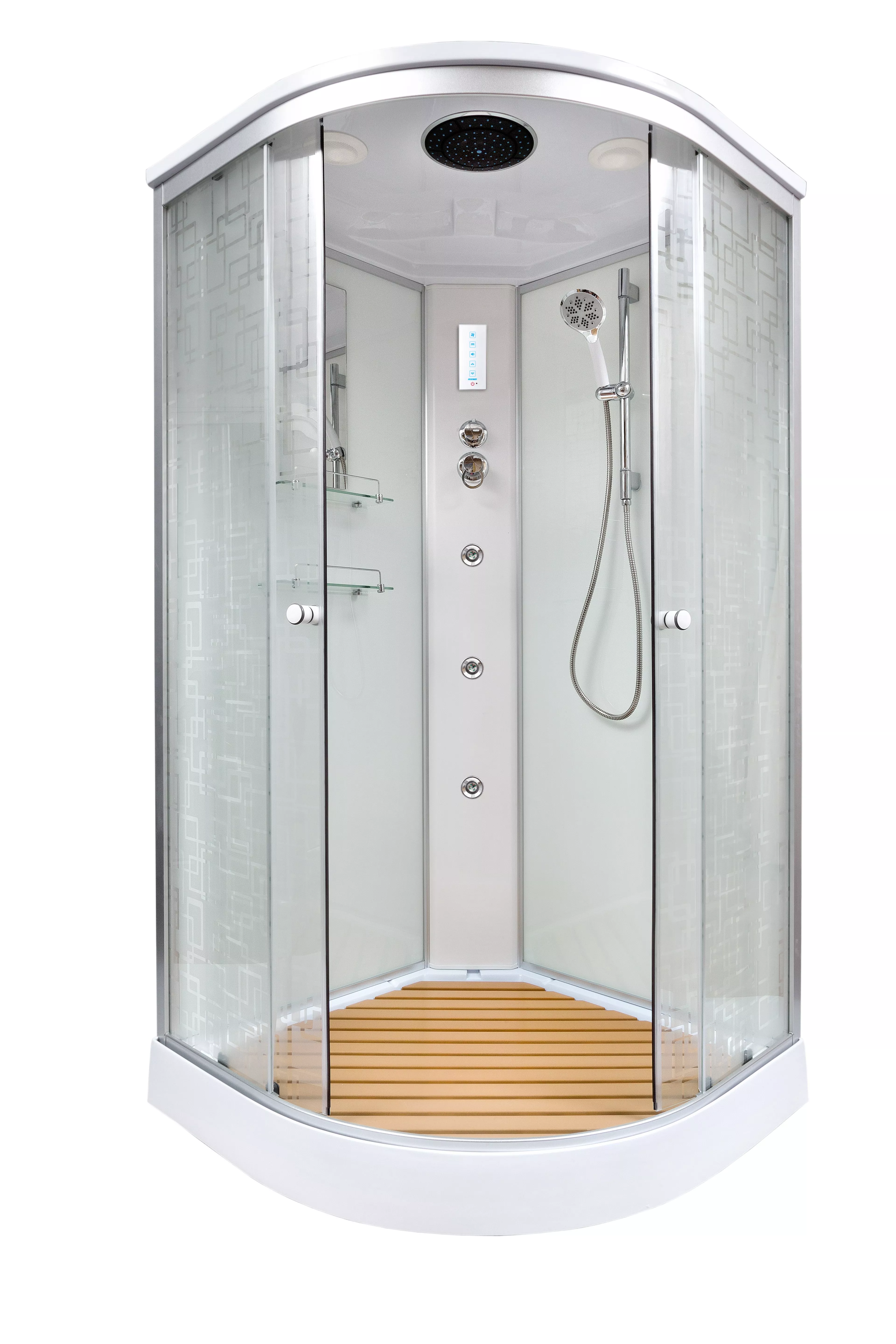   Santehnika Room Душевая кабина DETO EM1510GM+EL