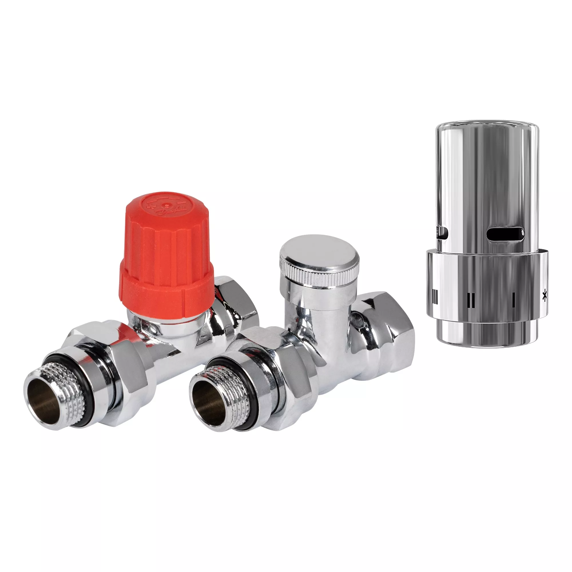 

Набор термостатический прямой Royal Thermo Design 1/2 Click (Хром) с термоголовкой Design (Хром)