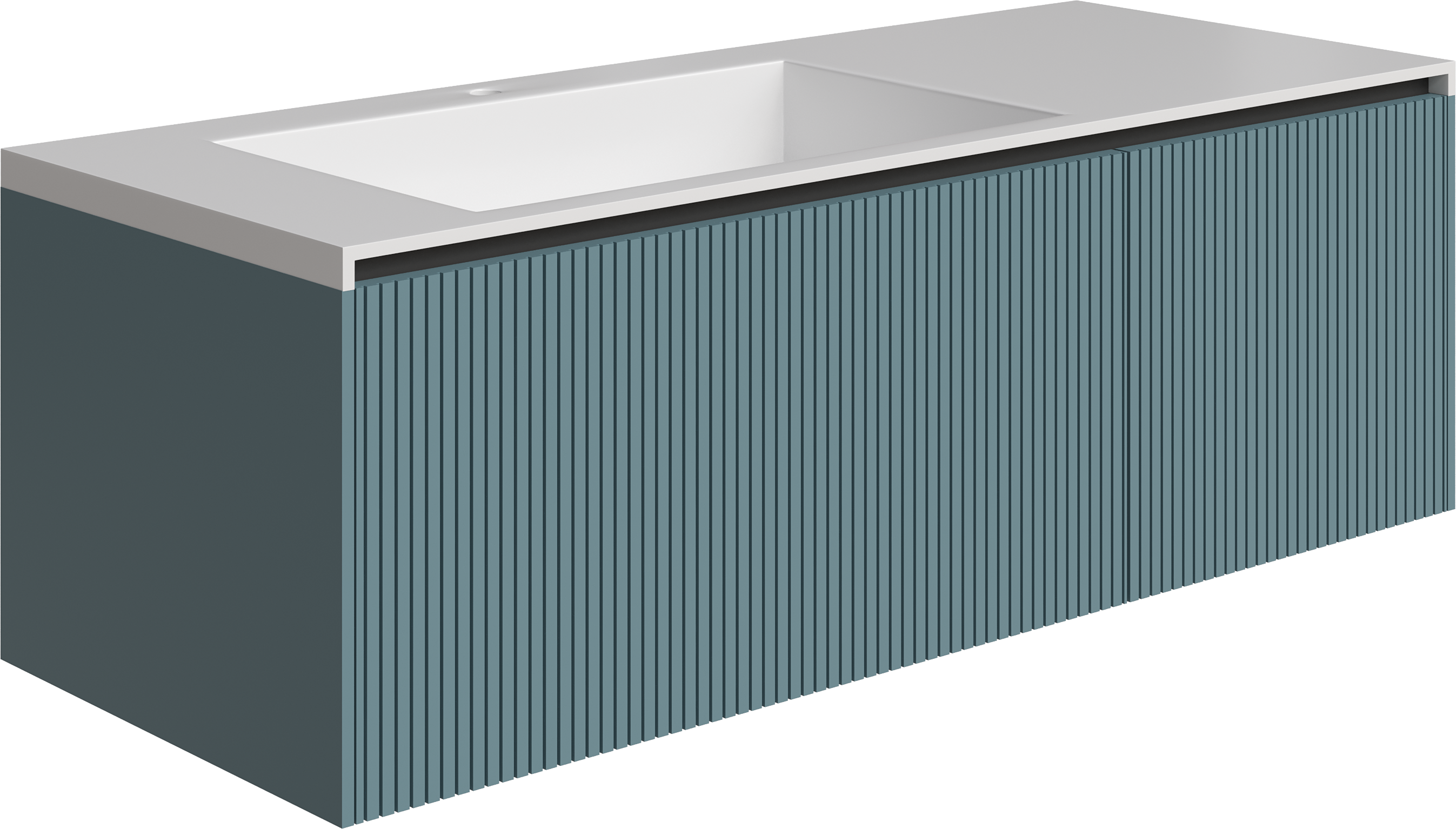 

Тумба с раковиной Belinza Vision 120 ледяная синева