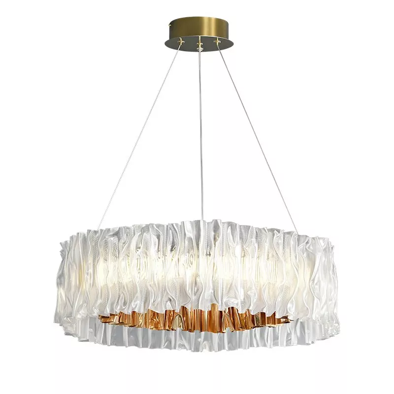 

Подвесная люстра DeLight Collection Accordeon 10310P-780 white/gold