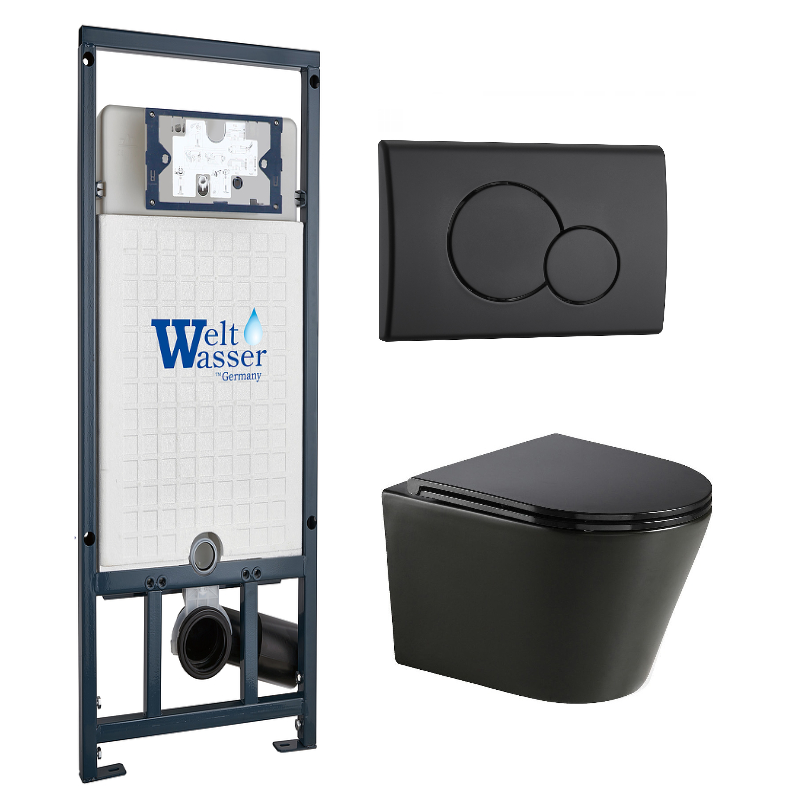 

Комплект WeltWasser MARBERG 507 + SALZBACH 041 MT-BL + MAR 507 RD MT-BL (10000011082)